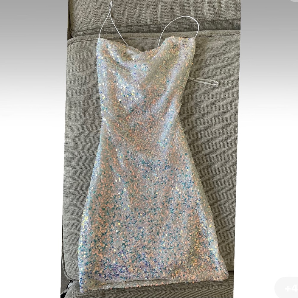 COPY - White sequin Dress